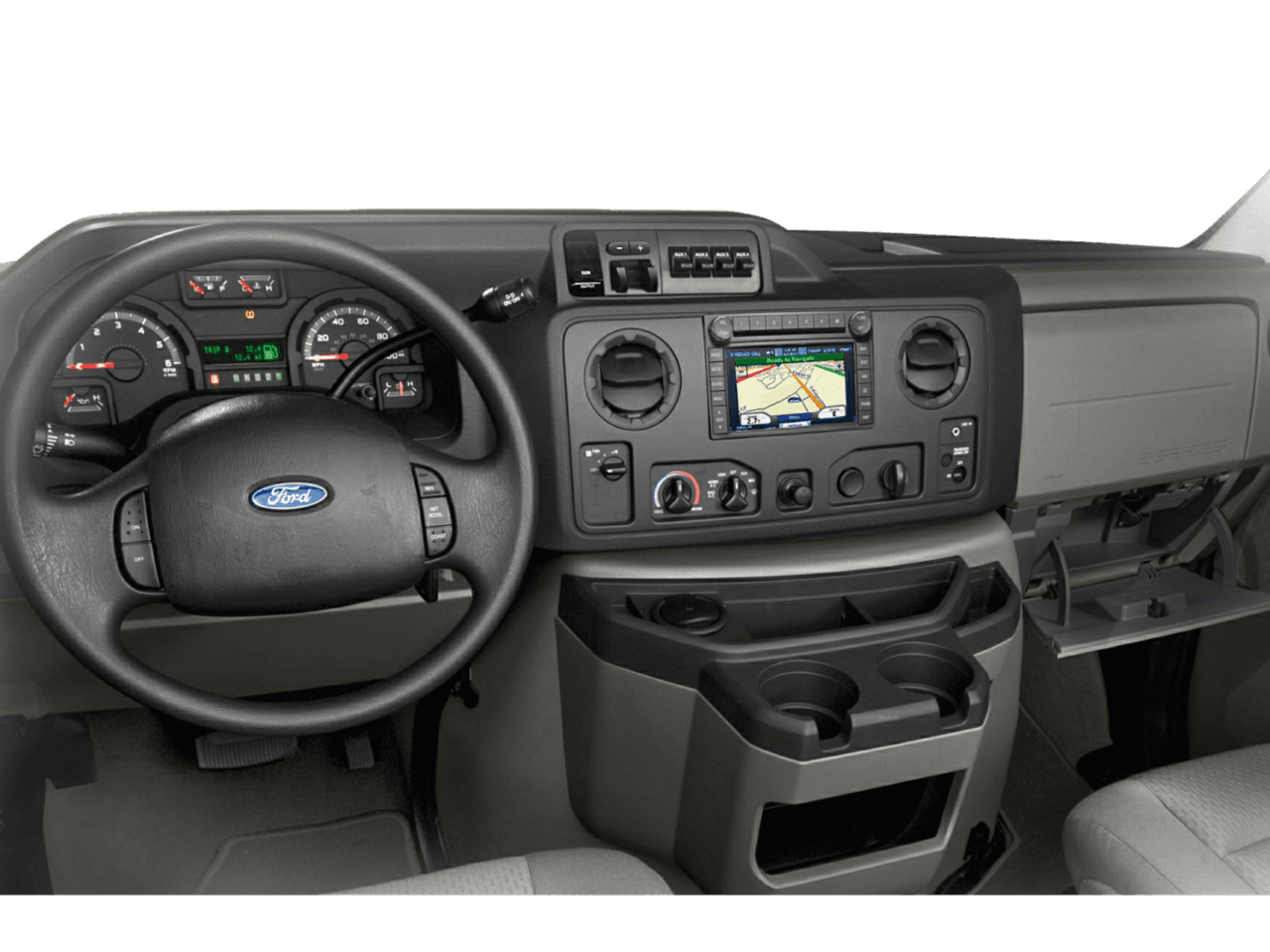 2016 Ford Econoline Commercial Cutaway E-350 Super Duty 158" DRW - Interior Full Dash Basic