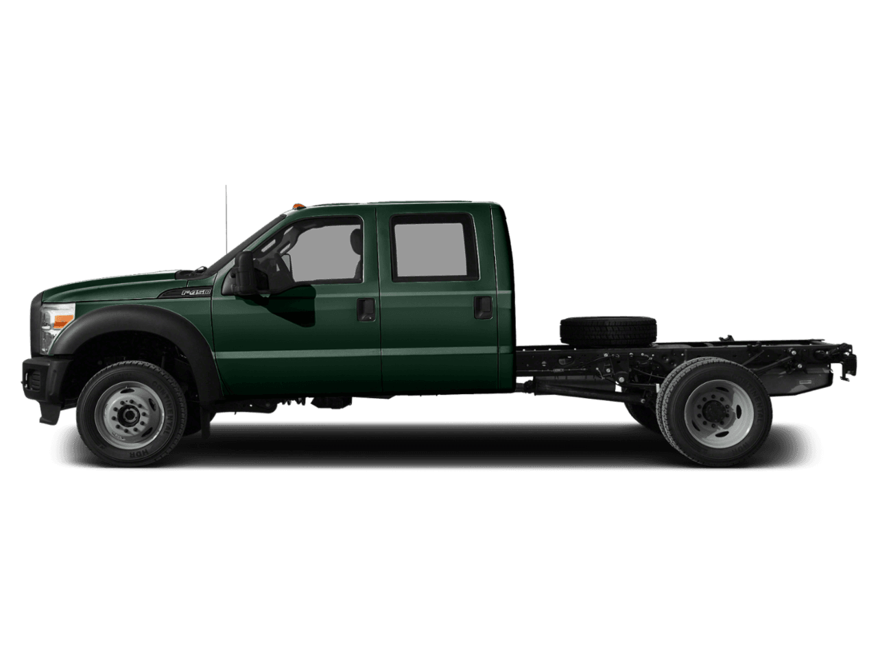 2016 Ford Super Duty F-450 DRW 4WD Crew Cab 200" WB 84" CA XLT - Profile, facing to the left
