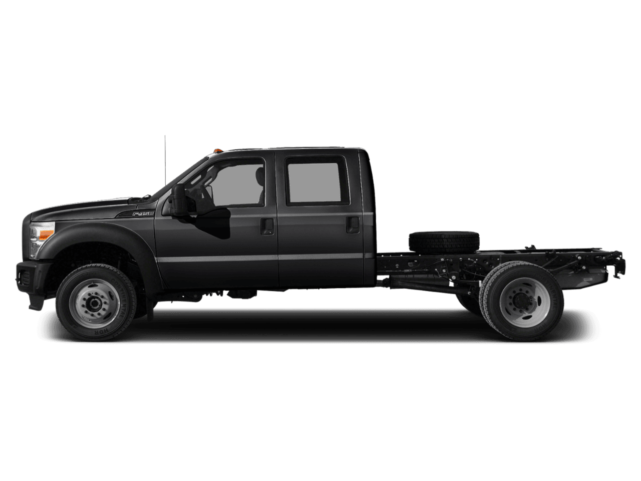 2016 Ford Super Duty F-450 DRW 2WD Crew Cab 200" WB 84" CA Lariat - Profile, facing to the left