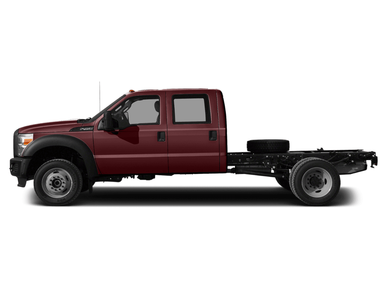 2016 Ford Super Duty F-450 DRW 2WD Crew Cab 200" WB 84" CA Lariat - Profile, facing to the left