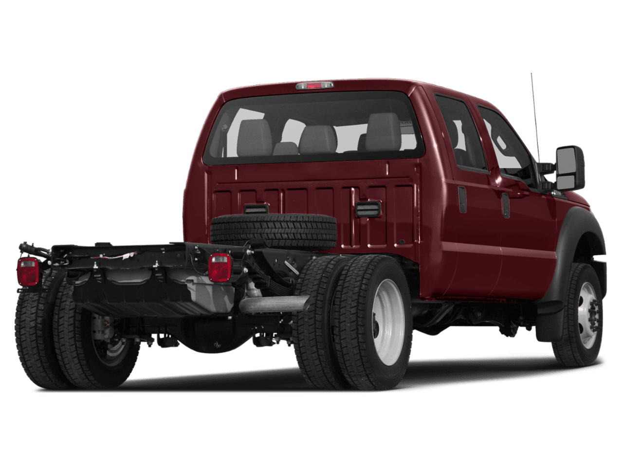 2016 Ford Super Duty F-450 DRW 2WD Crew Cab 200" WB 84" CA Lariat - Rear 3/4, facing to the right