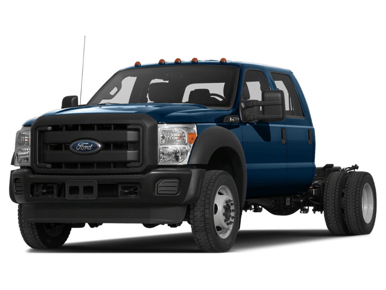 2016 Ford Super Duty F-450 DRW 4WD Crew Cab 176" WB 60" CA XL - Front 3/4, facing to the left