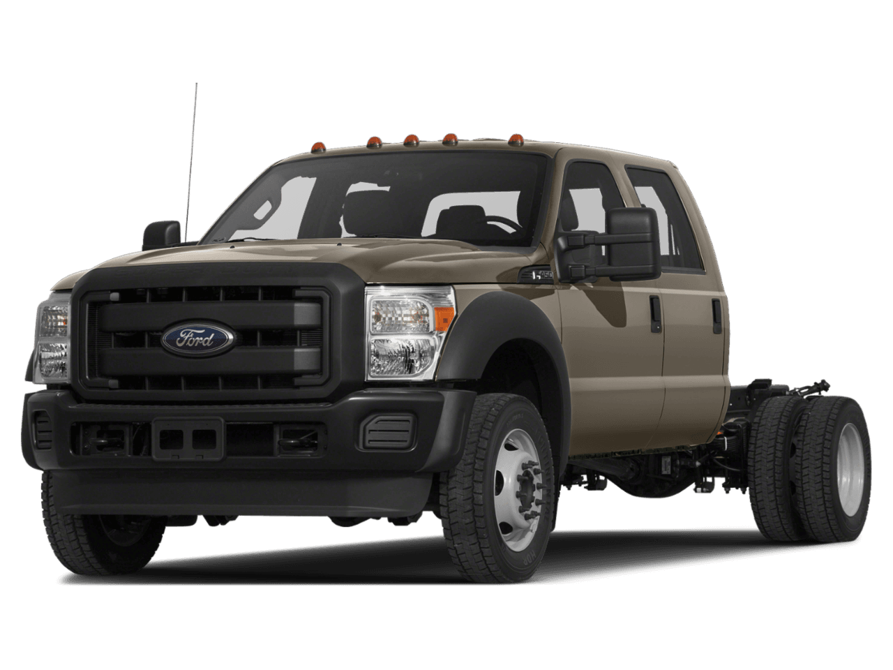 2016 Ford Super Duty F-450 DRW 4WD Crew Cab 176" WB 60" CA XL - Front 3/4, facing to the left