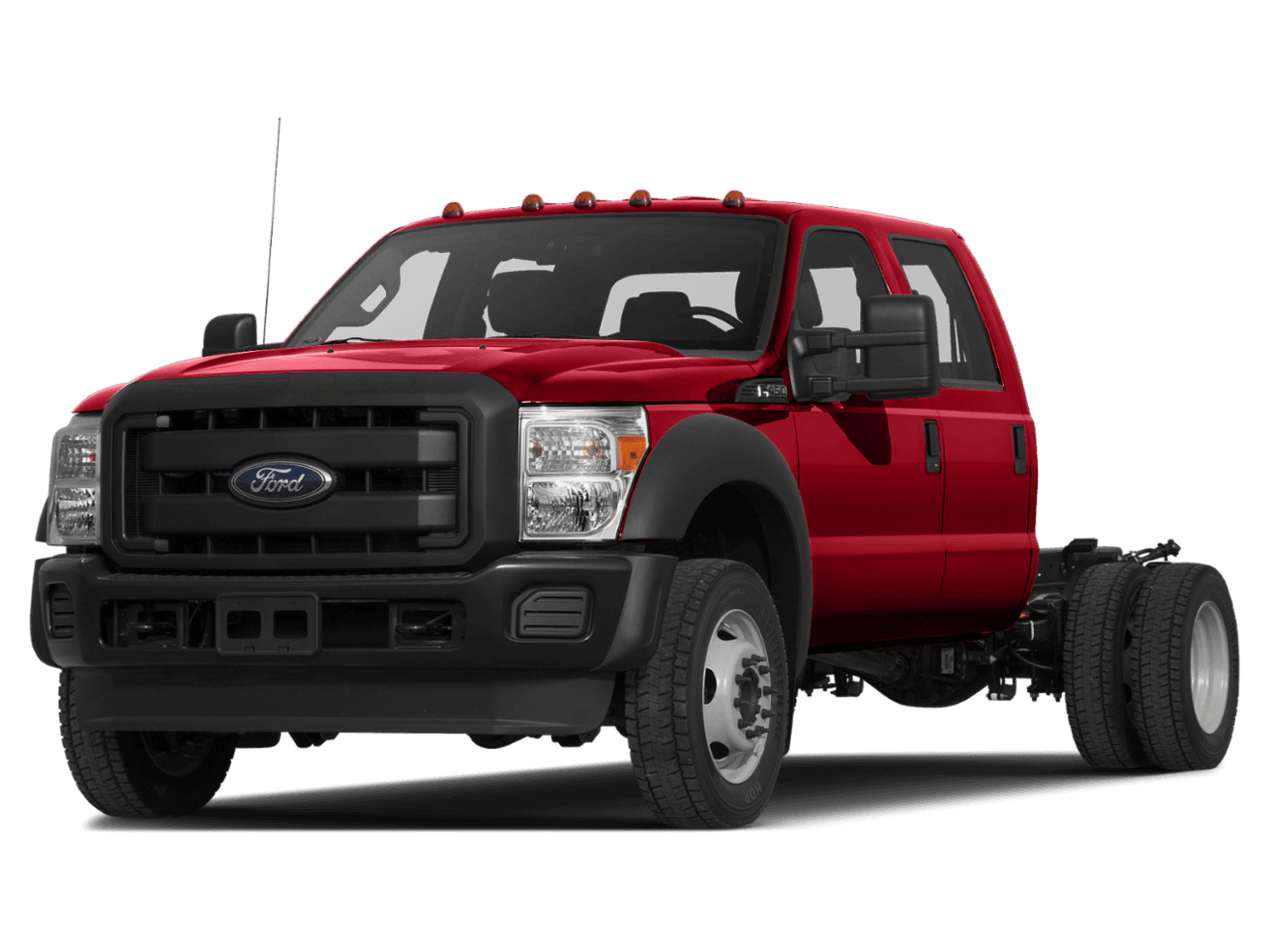 2016 Ford Super Duty F-450 DRW 4WD Crew Cab 176" WB 60" CA XL - Front 3/4, facing to the left