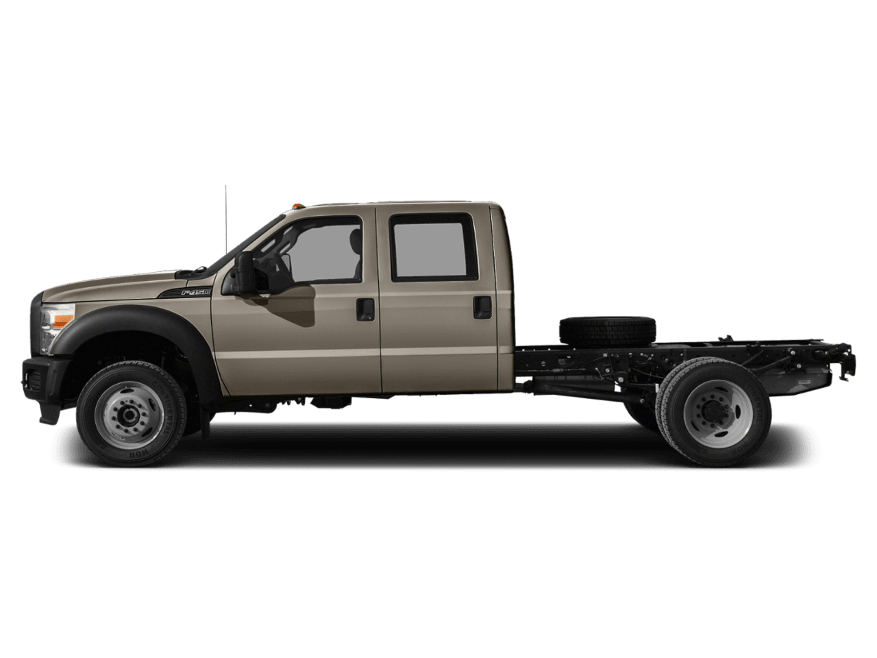 2016 Ford Super Duty F-450 DRW 4WD Crew Cab 176" WB 60" CA XL - Profile, facing to the left
