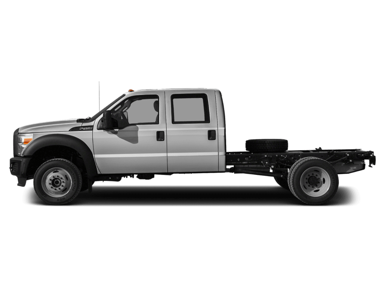 2016 Ford Super Duty F-450 DRW 4WD Crew Cab 176" WB 60" CA XL - Profile, facing to the left