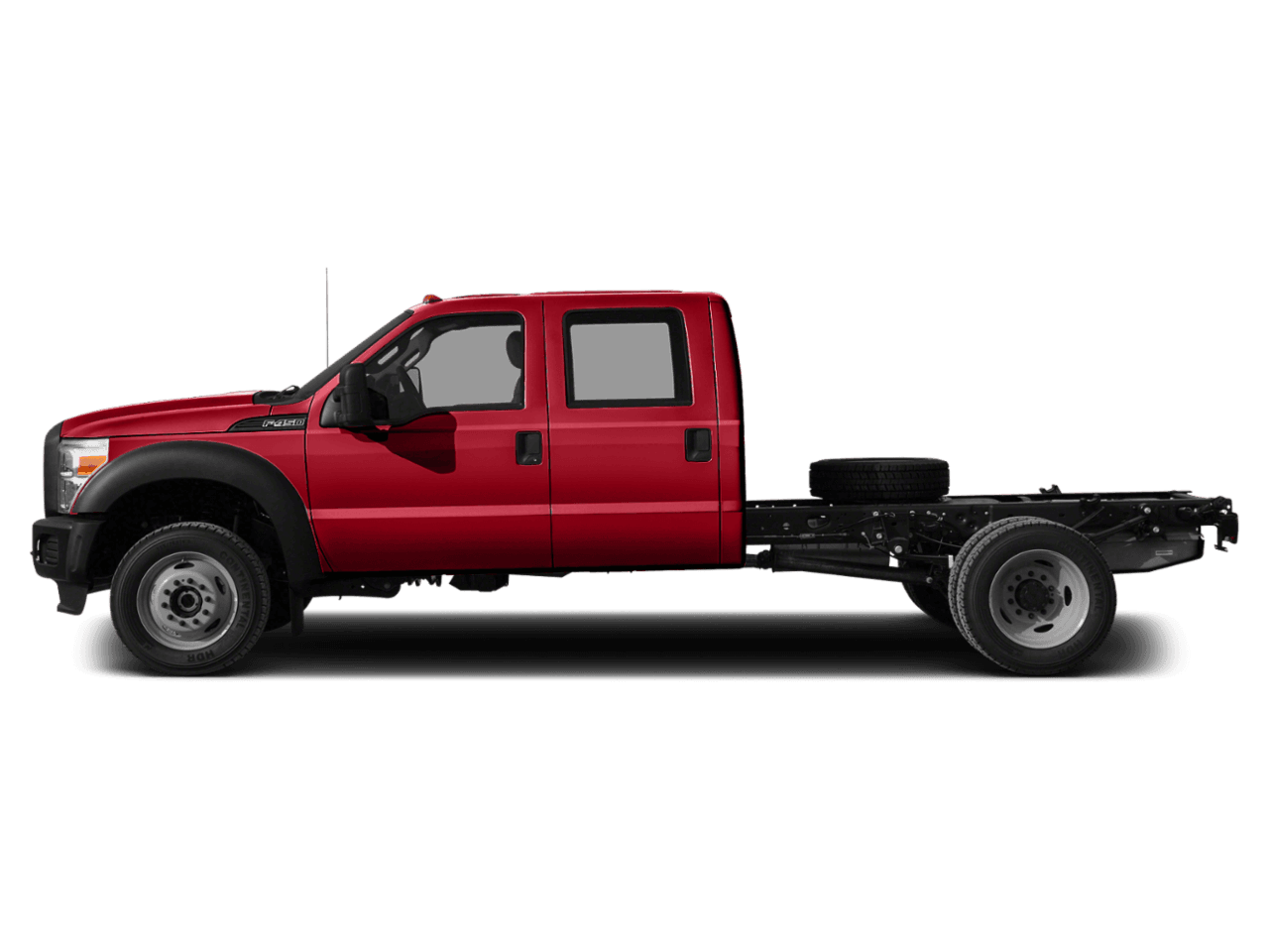 2016 Ford Super Duty F-450 DRW 4WD Crew Cab 176" WB 60" CA XL - Profile, facing to the left