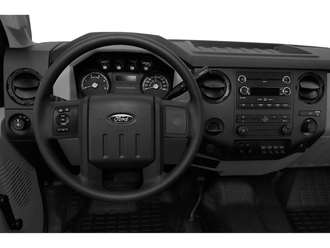 2016 Ford Super Duty F-450 DRW 2WD SuperCab 186" WB 84" CA XLT - Interior Drivers Dash
