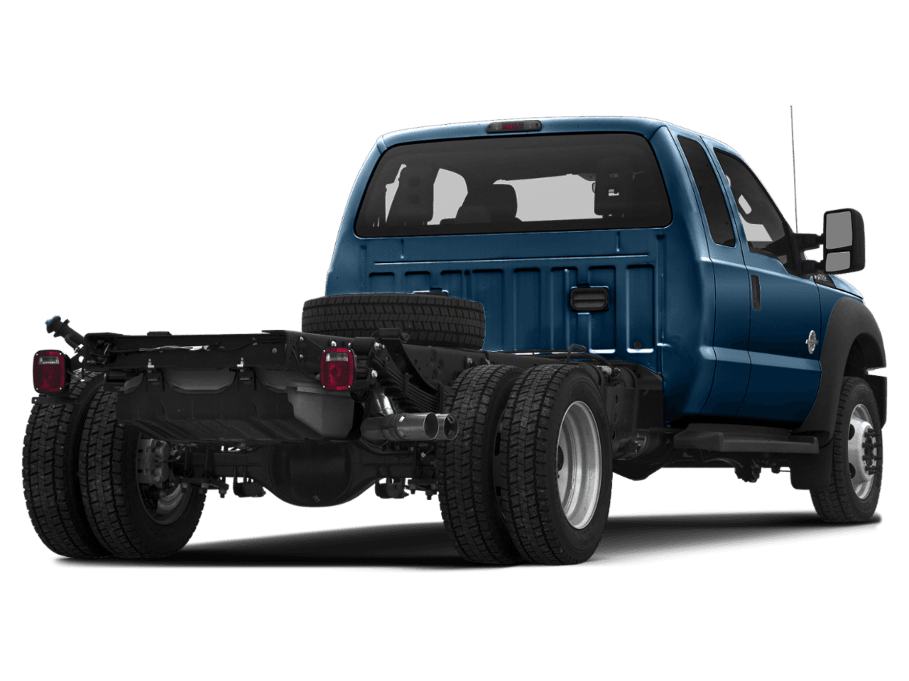 2016 Ford Super Duty F-450 DRW 2WD SuperCab 186" WB 84" CA XLT - Rear 3/4, facing to the right