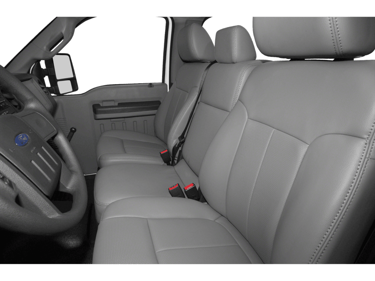 2016 Ford Super Duty F-450 DRW 2WD Reg Cab 141" WB 60" CA XL - Interior Driver's Side with Door Open, Front Seat Feature