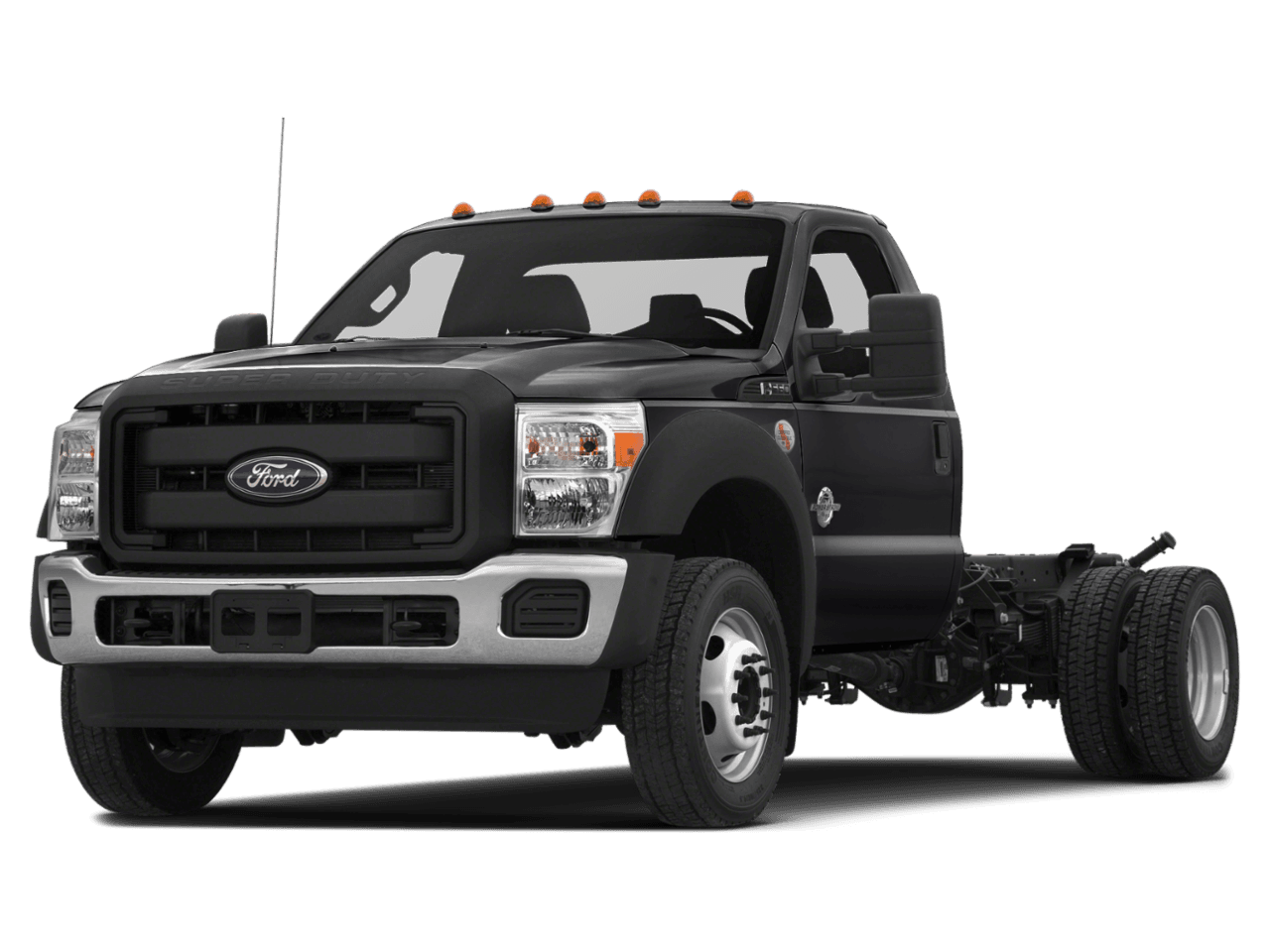 2016 Ford Super Duty F-450 DRW 2WD Reg Cab 141" WB 60" CA XL - Front 3/4, facing to the left