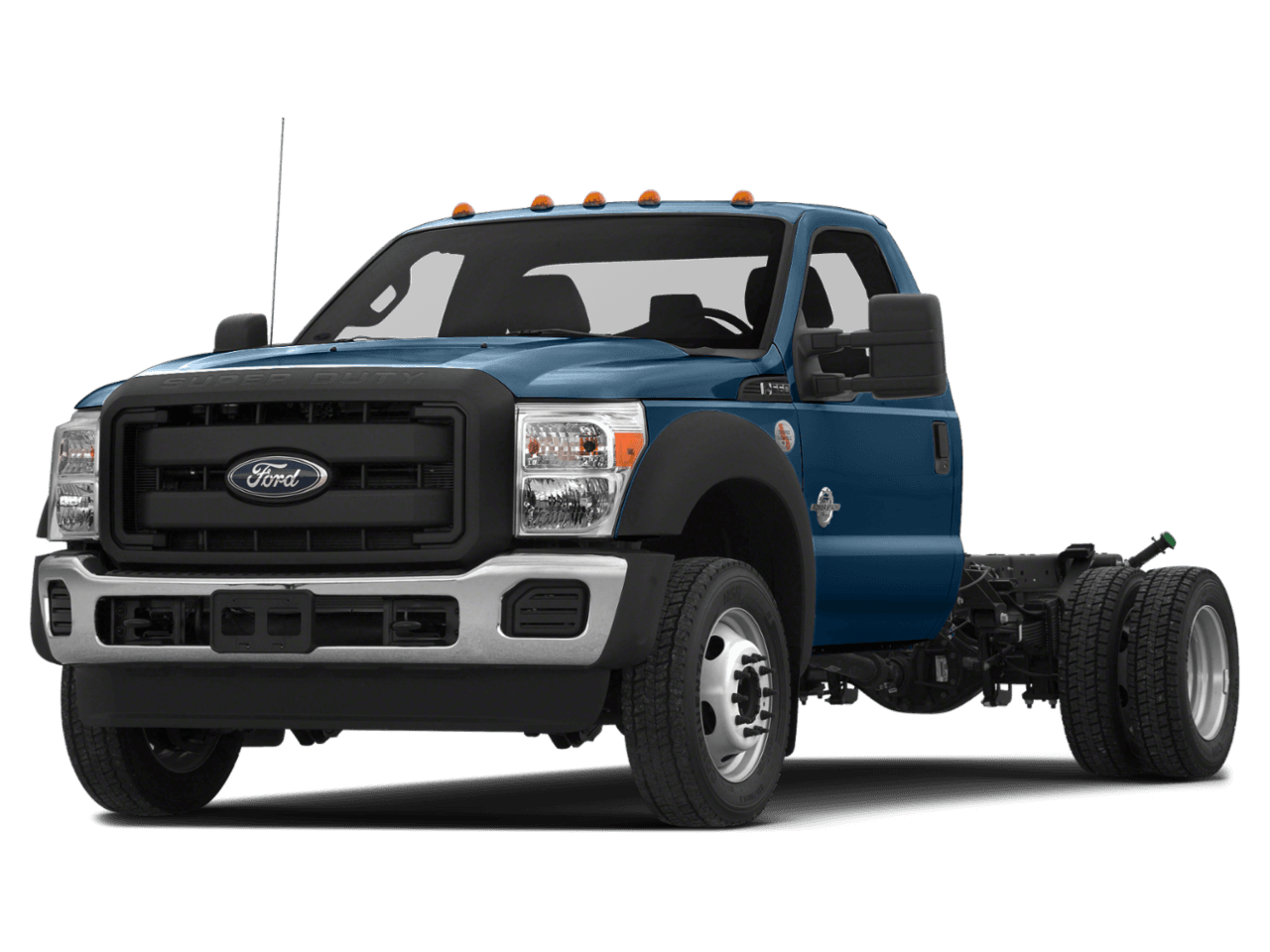 2016 Ford Super Duty F-450 DRW 2WD Reg Cab 141" WB 60" CA XL - Front 3/4, facing to the left