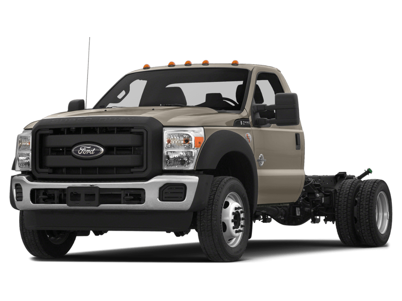 2016 Ford Super Duty F-450 DRW 2WD Reg Cab 141" WB 60" CA XL - Front 3/4, facing to the left