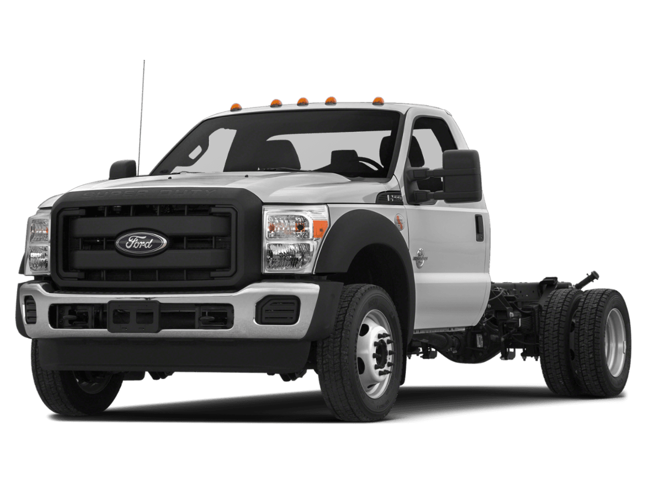 2016 Ford Super Duty F-450 DRW 2WD Reg Cab 141" WB 60" CA XL - Front 3/4, facing to the left