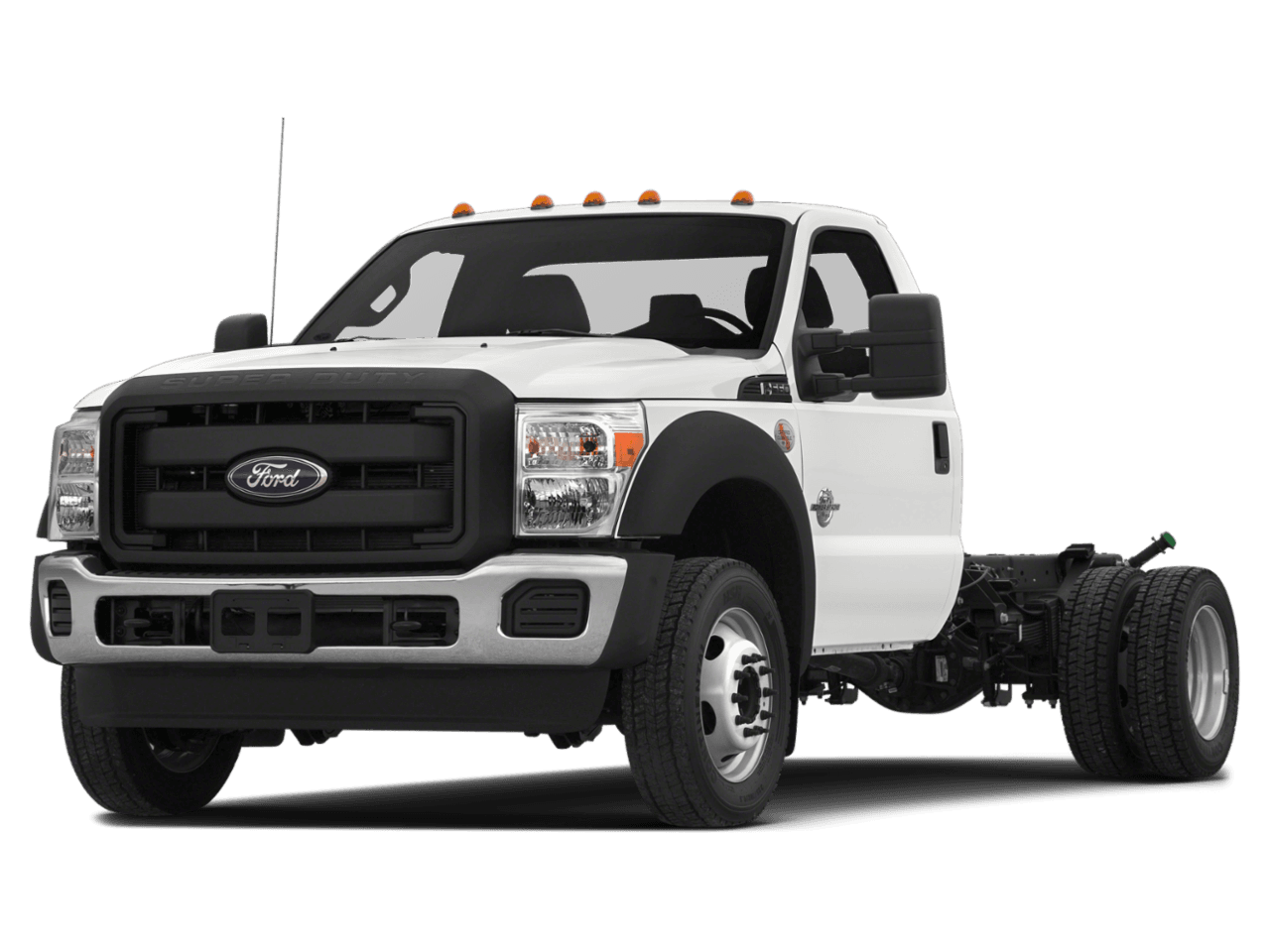 2016 Ford Super Duty F-450 DRW 2WD Reg Cab 141" WB 60" CA XL - Front 3/4, facing to the left