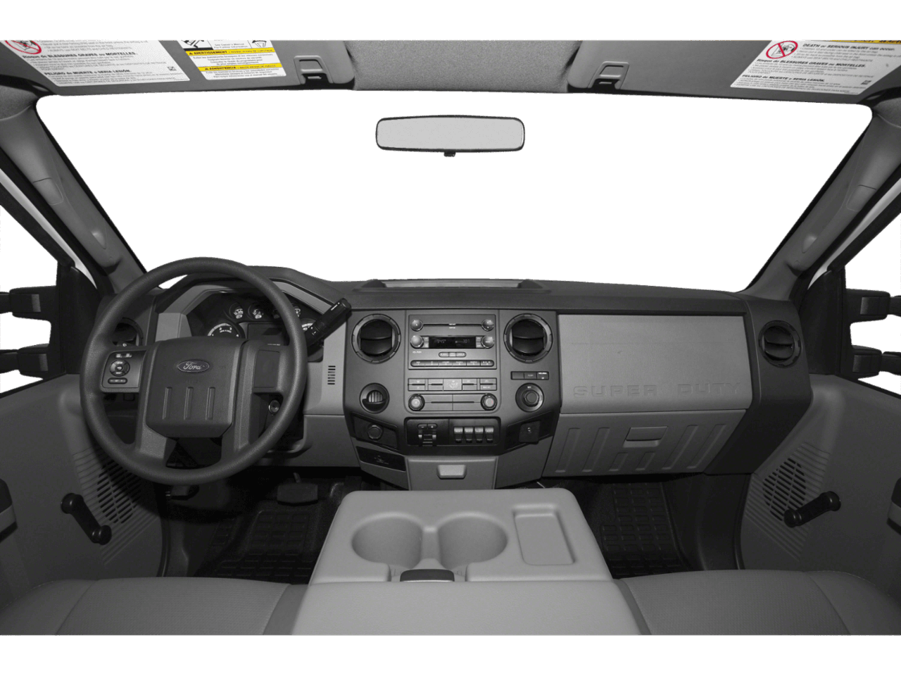 2016 Ford Super Duty F-450 DRW 2WD Reg Cab 141" WB 60" CA XL - Interior Full Dash Basic