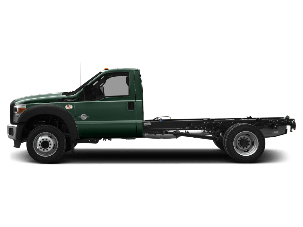 2016 Ford Super Duty F-450 DRW 2WD Reg Cab 141" WB 60" CA XL - Profile, facing to the left