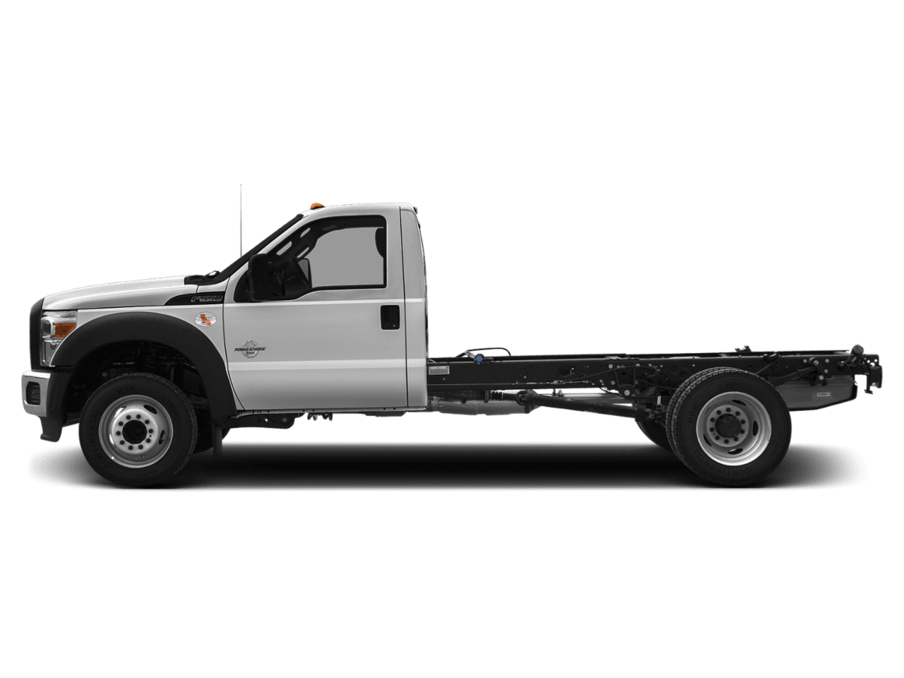 2016 Ford Super Duty F-450 DRW 2WD Reg Cab 141" WB 60" CA XL - Profile, facing to the left