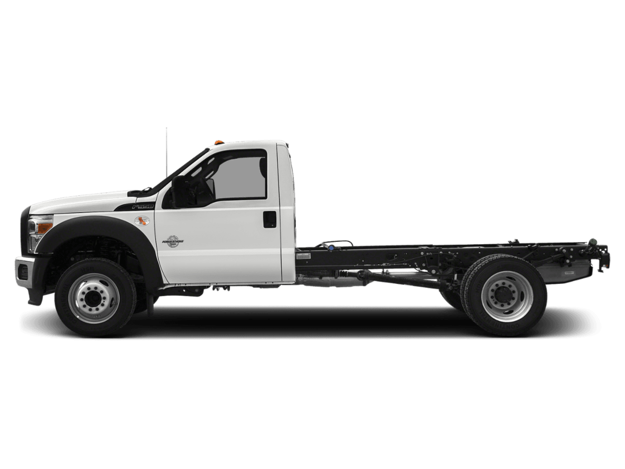 2016 Ford Super Duty F-450 DRW 2WD Reg Cab 141" WB 60" CA XL - Profile, facing to the left