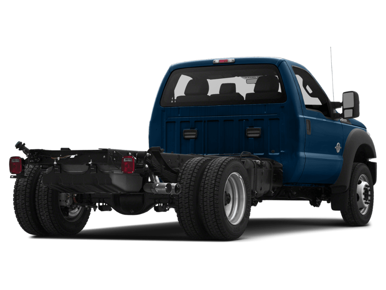 2016 Ford Super Duty F-450 DRW 2WD Reg Cab 141" WB 60" CA XL - Rear 3/4, facing to the right