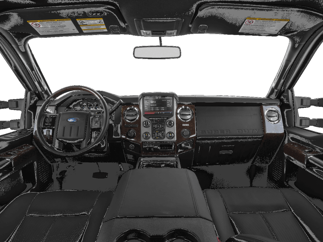 2016 Ford Super Duty F-450 DRW 4WD Crew Cab 172" Platinum - Interior Full Dash Basic