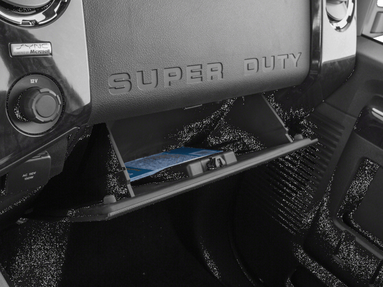 2016 Ford Super Duty F-450 DRW 4WD Crew Cab 172" Platinum - Interior Glove Box