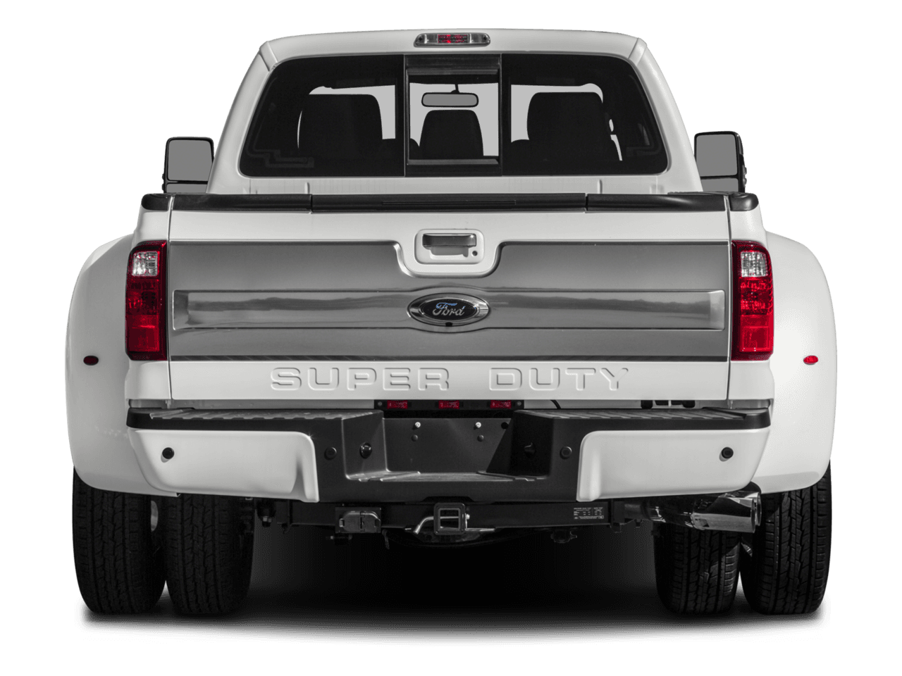 2016 Ford Super Duty F-450 DRW 4WD Crew Cab 172" Platinum - Rear (full)