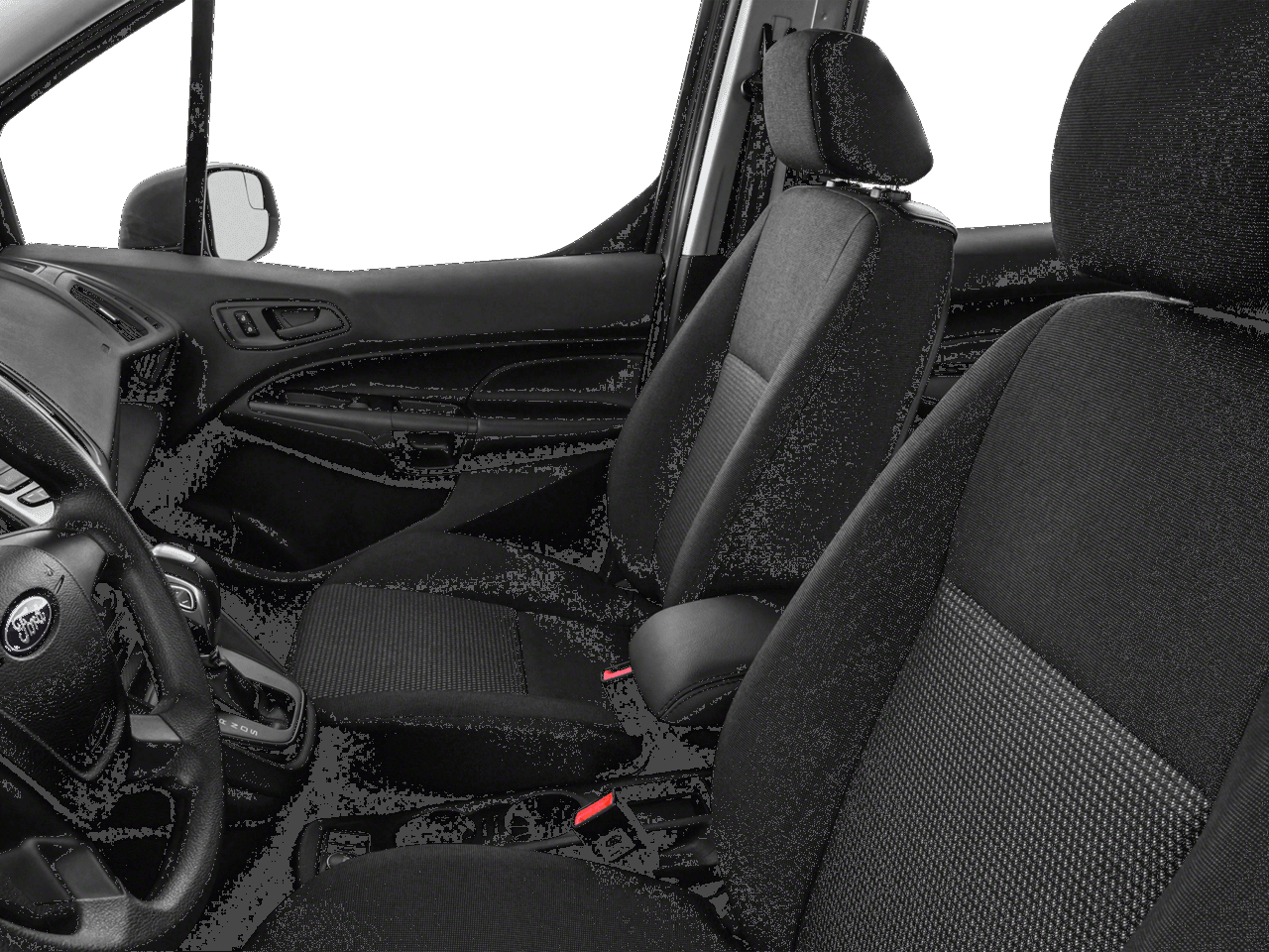 2016 Ford Transit Connect Wagon 4dr Wgn LWB XL - Interior Driver's Side with Door Open, Front Seat Feature