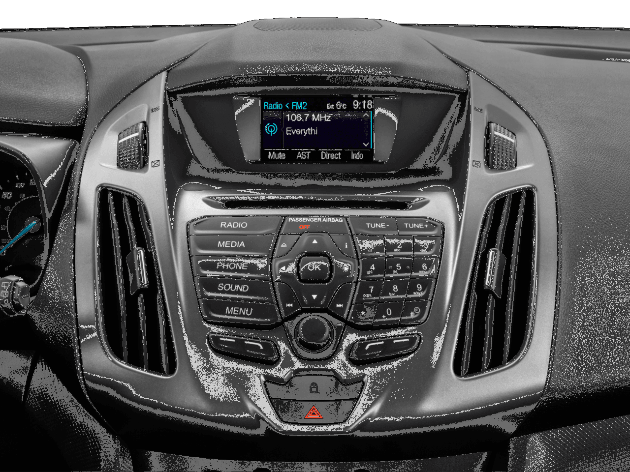 2016 Ford Transit Connect Wagon 4dr Wgn LWB XL - Interior Stereo System