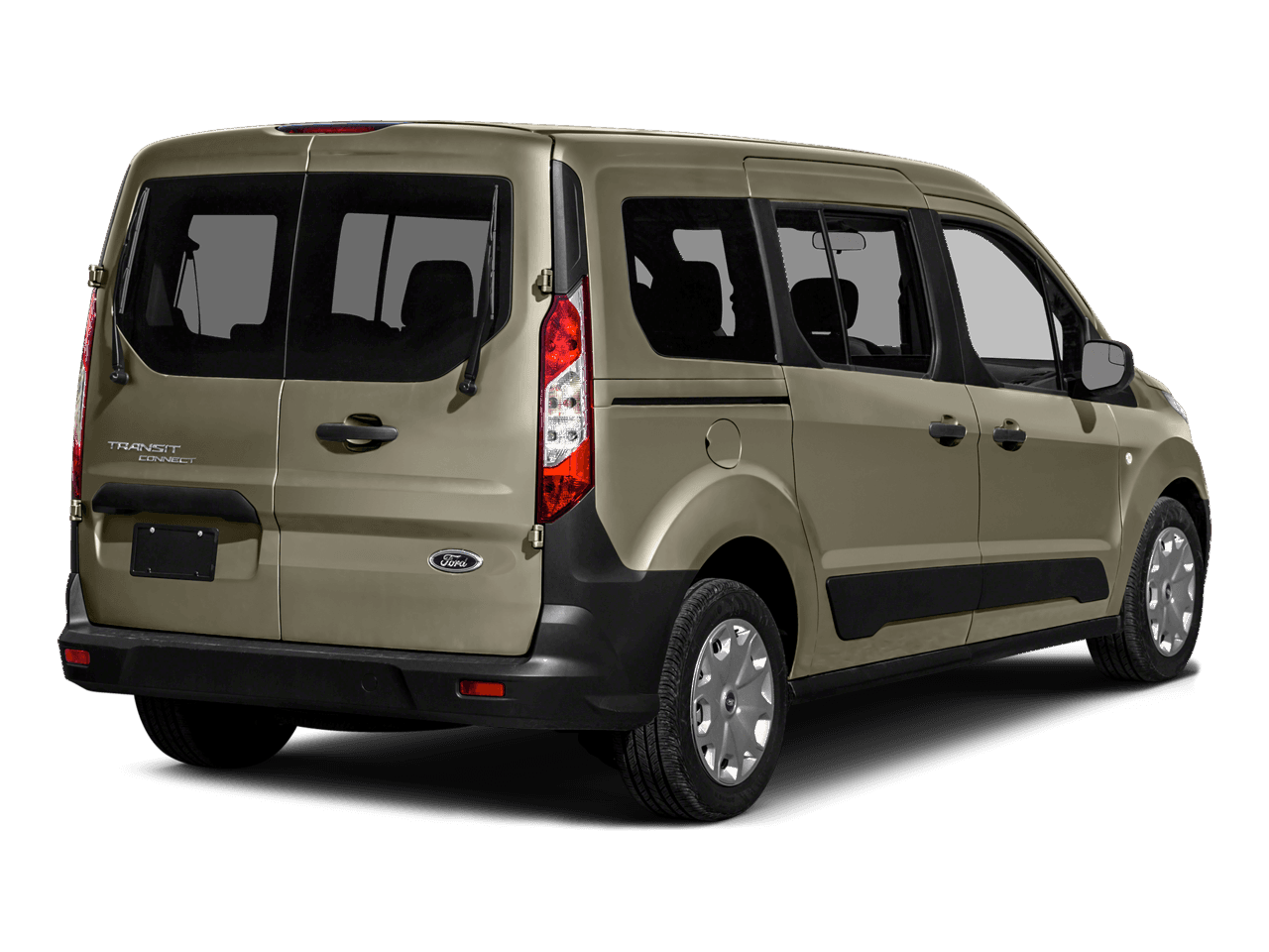 2016 Ford Transit Connect Wagon 4dr Wgn LWB Titanium w/Rear Liftgate - Rear 3/4, facing to the right