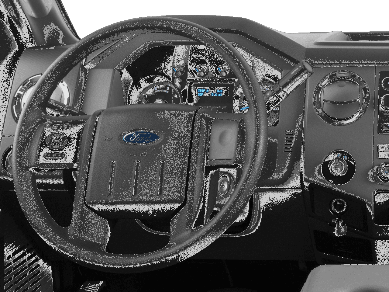 2016 Ford Super Duty F-350 DRW 4WD SuperCab 158" XLT - Interior Drivers Dash