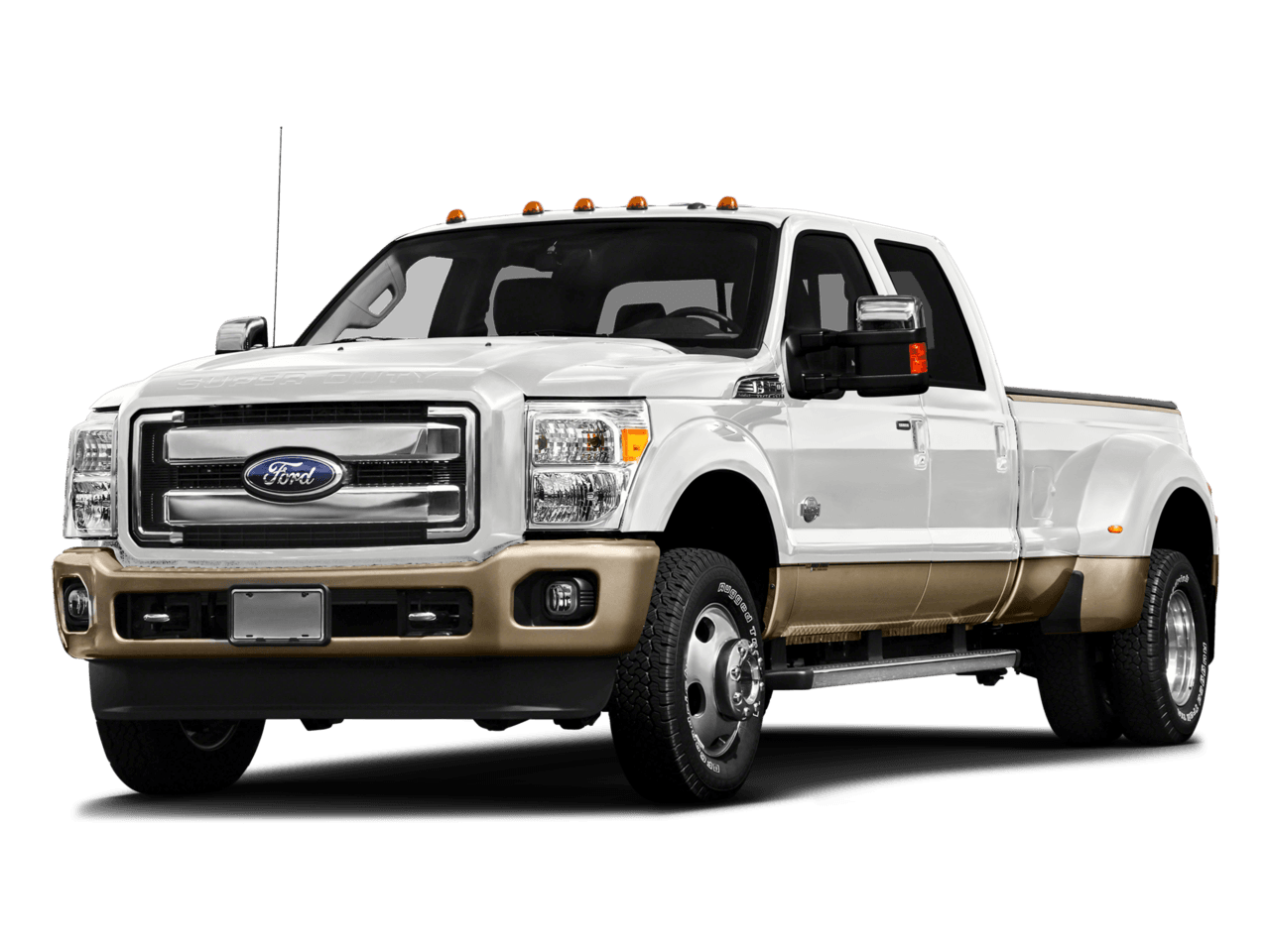 2016 Ford Super Duty F-350 DRW 4WD Crew Cab 172" King Ranch - Front 3/4, facing to the left