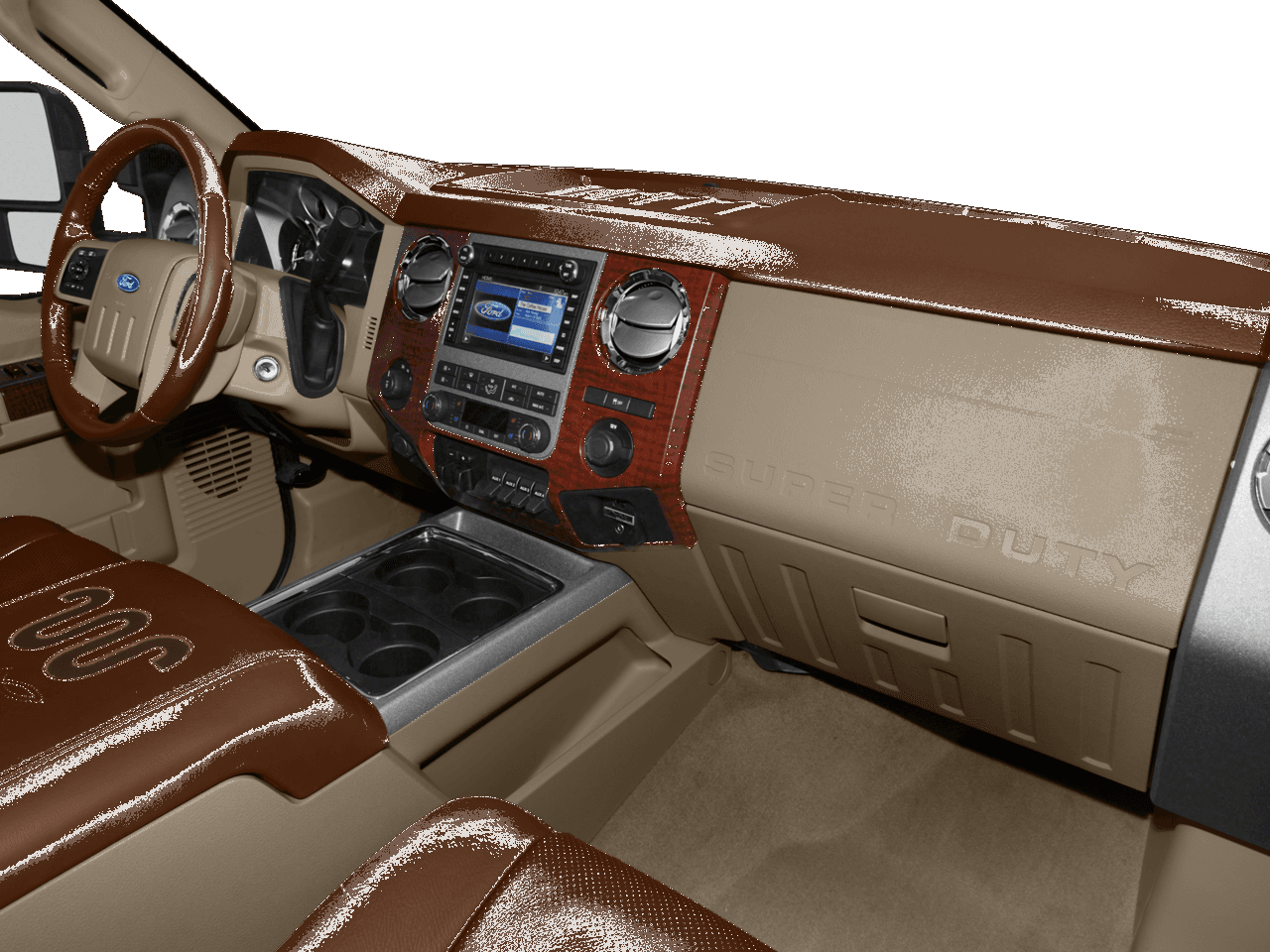 2016 Ford Super Duty F-350 DRW 4WD Crew Cab 172" King Ranch - Interior Passenger Dash