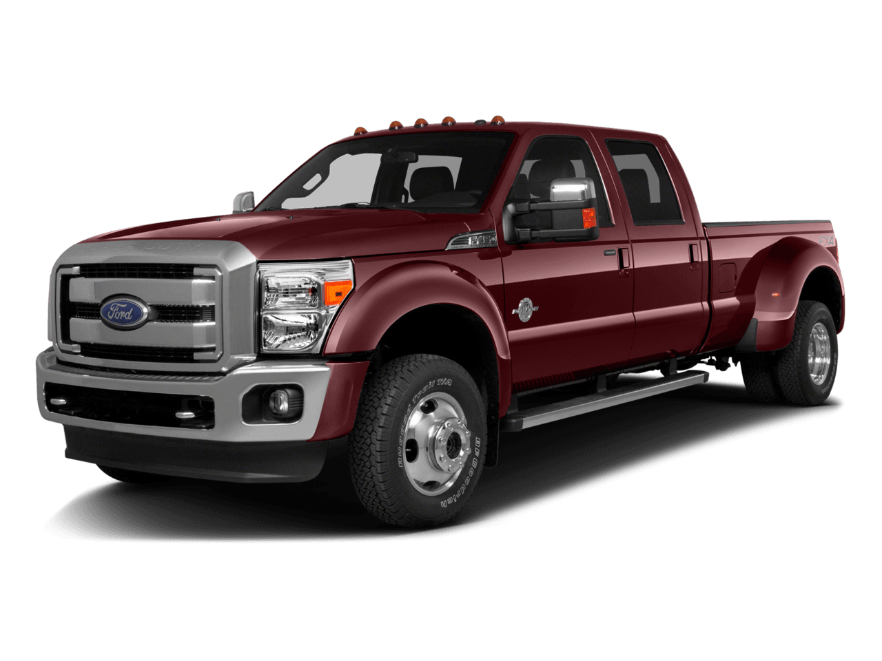 2016 Ford Super Duty F-350 DRW 4WD Crew Cab 172" Platinum - Front 3/4, facing to the left