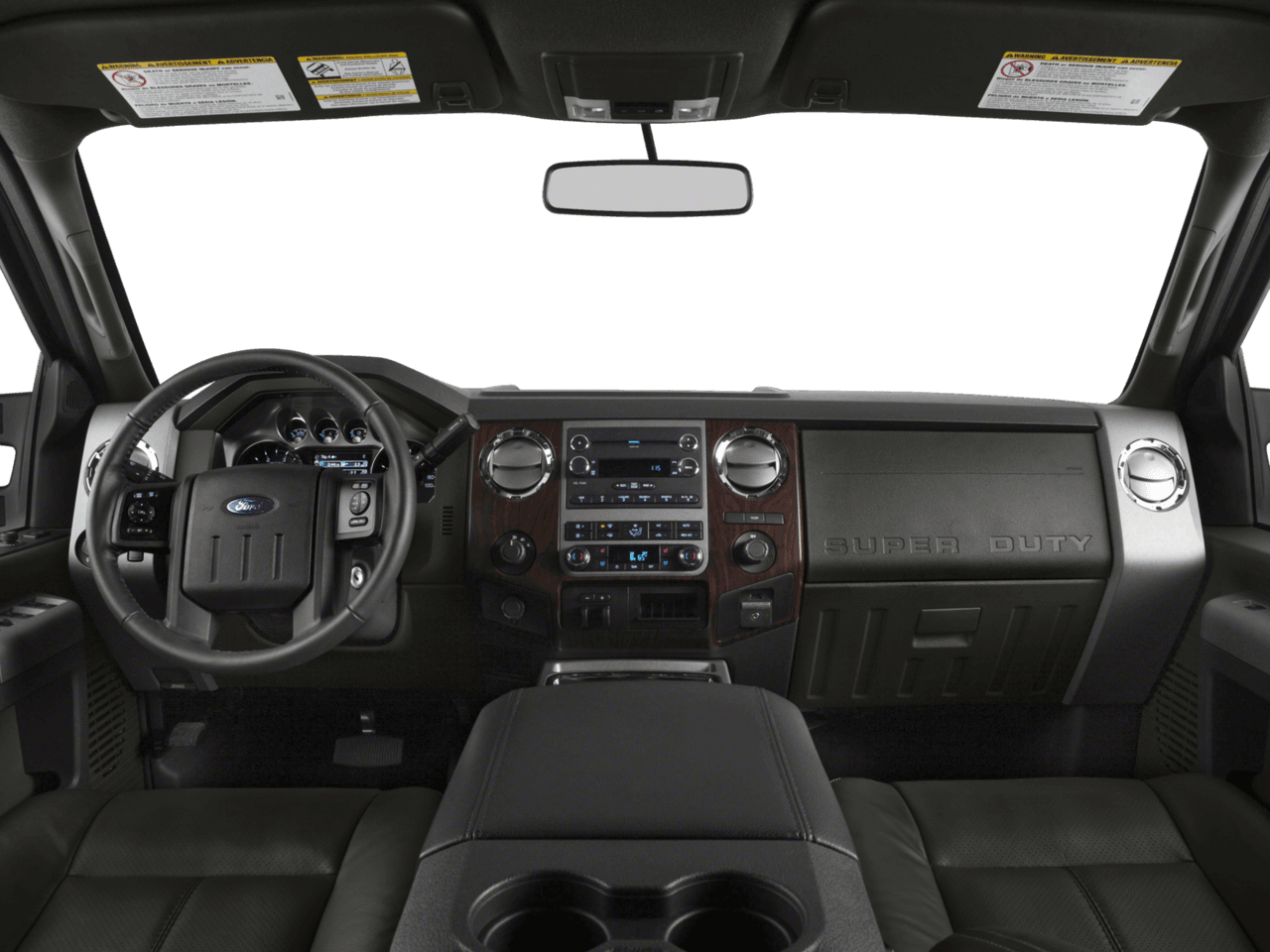 2016 Ford Super Duty F-350 DRW 4WD Crew Cab 172" Platinum - Interior Full Dash Basic