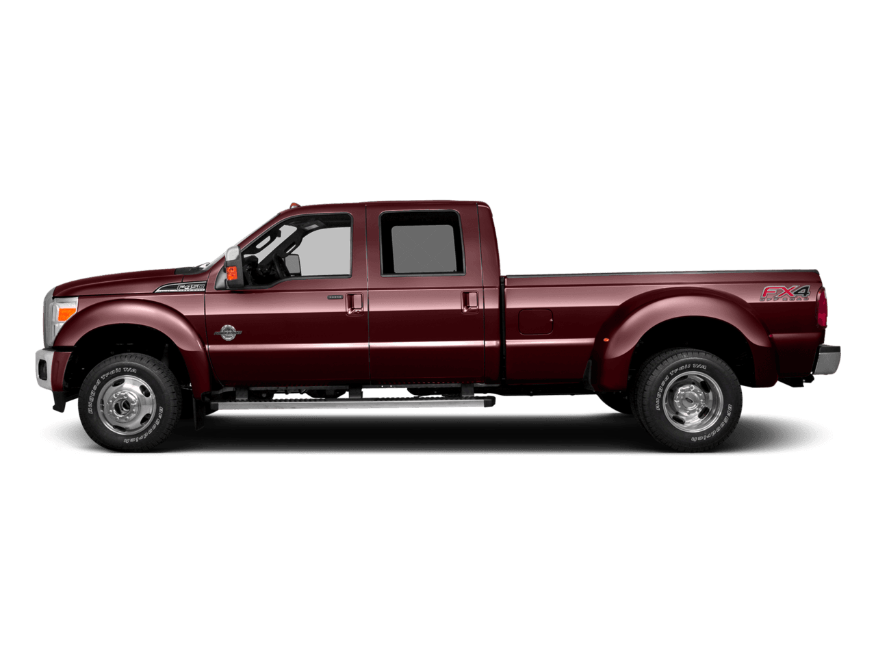 2016 Ford Super Duty F-350 DRW 4WD Crew Cab 172" Platinum - Profile, facing to the left