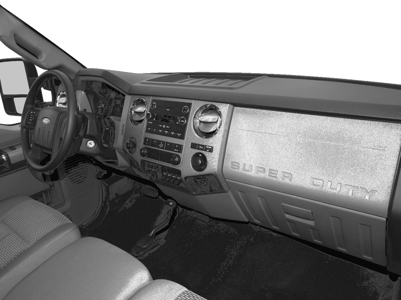 2016 Ford Super Duty F-350 DRW 4WD Reg Cab 137" XLT - Interior Passenger Dash