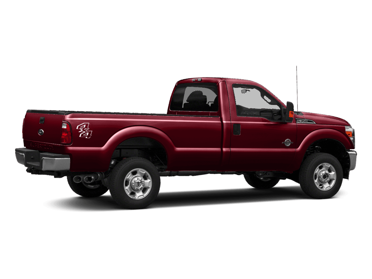 2016 Ford Super Duty F-350 DRW 4WD Reg Cab 137" XLT - Rear 3/4, facing to the right