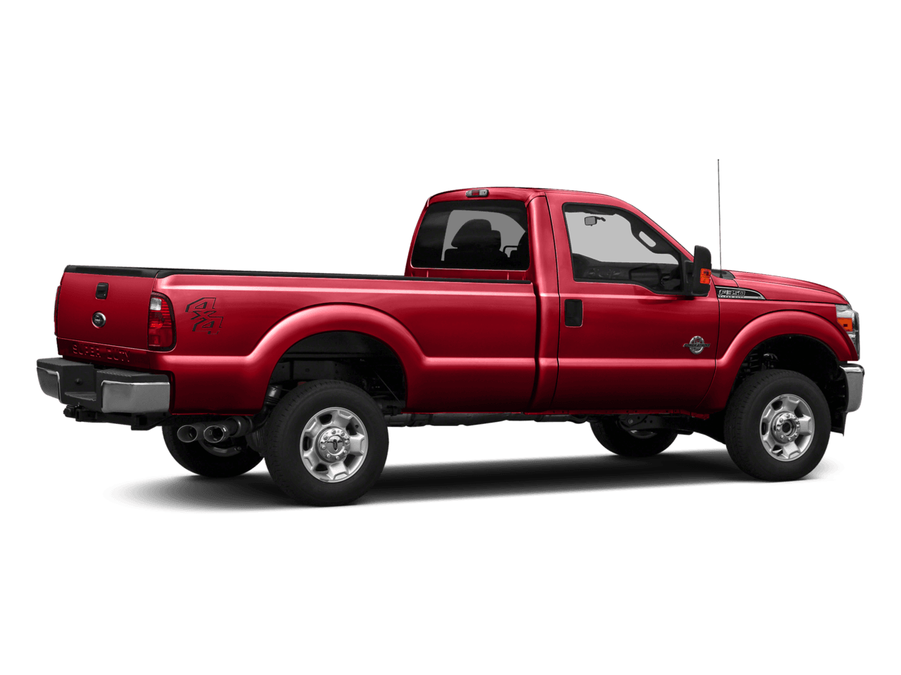 2016 Ford Super Duty F-350 DRW 4WD Reg Cab 137" XLT - Rear 3/4, facing to the right
