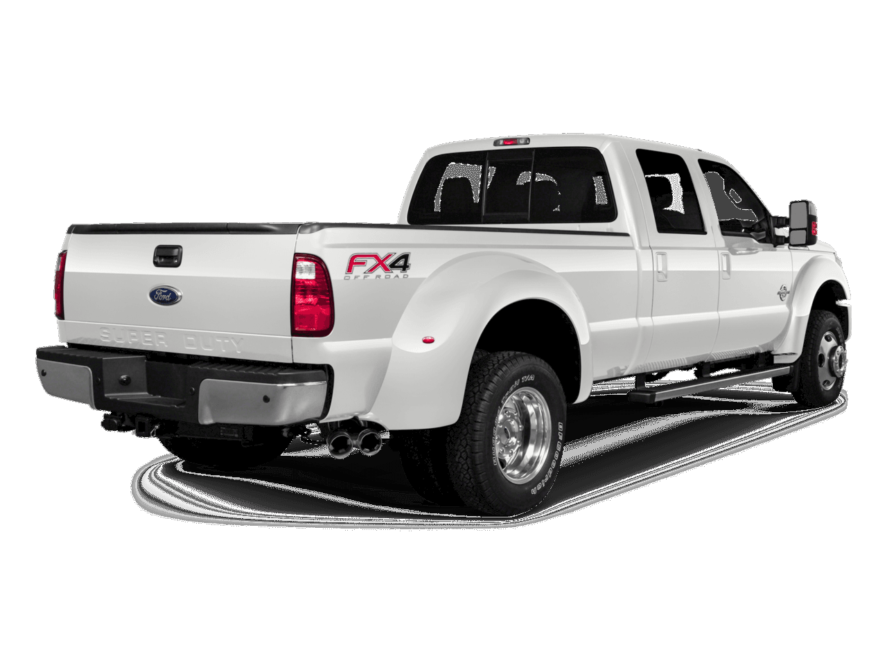 2016 Ford Super Duty F-350 DRW 2WD Crew Cab 172" Platinum - Rear 3/4, facing to the right