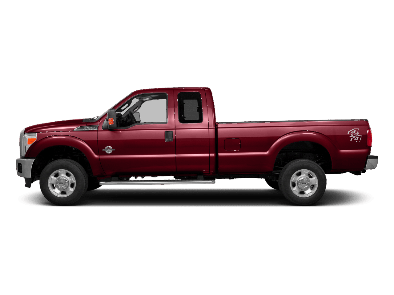 2016 Ford Super Duty F-350 DRW 4WD SuperCab 158" Lariat - Profile, facing to the left