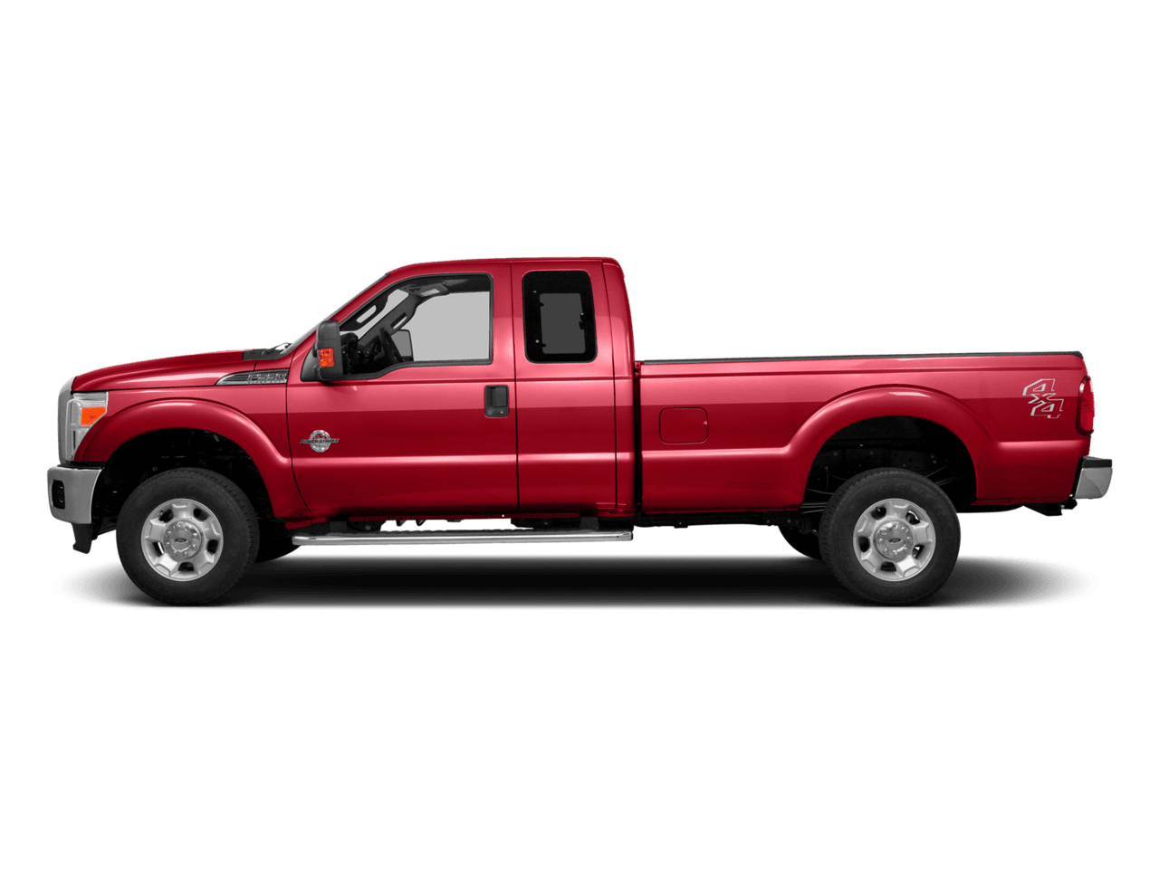 2016 Ford Super Duty F-350 DRW 4WD SuperCab 158" Lariat - Profile, facing to the left