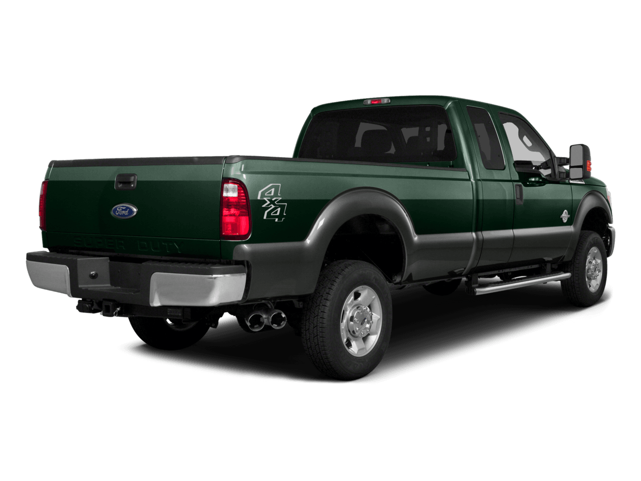 2016 Ford Super Duty F-350 DRW 4WD SuperCab 158" Lariat - Rear 3/4, facing to the right