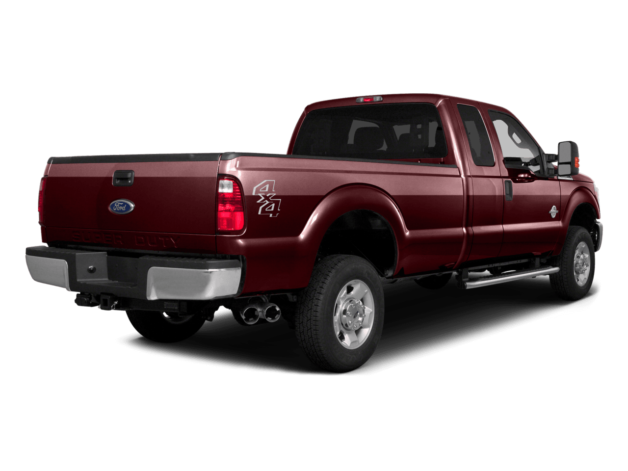 2016 Ford Super Duty F-350 DRW 4WD SuperCab 158" Lariat - Rear 3/4, facing to the right