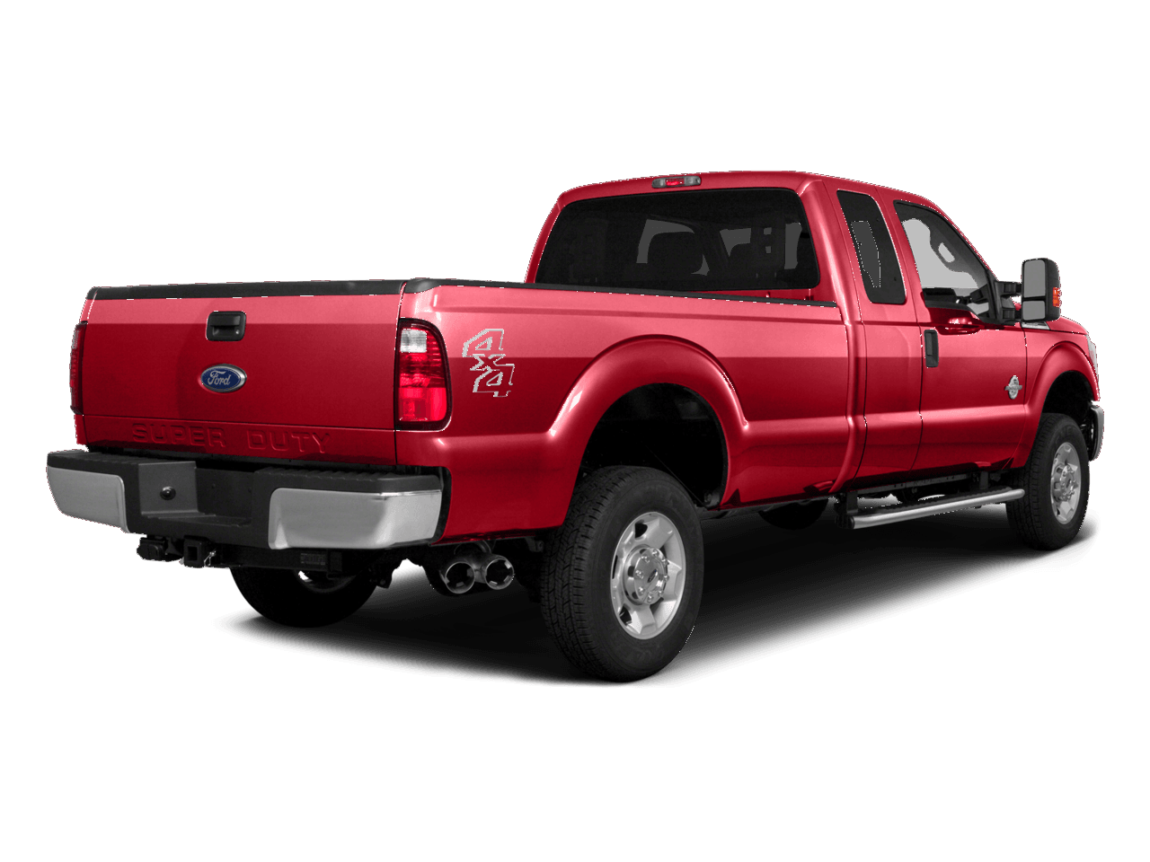 2016 Ford Super Duty F-350 DRW 4WD SuperCab 158" Lariat - Rear 3/4, facing to the right