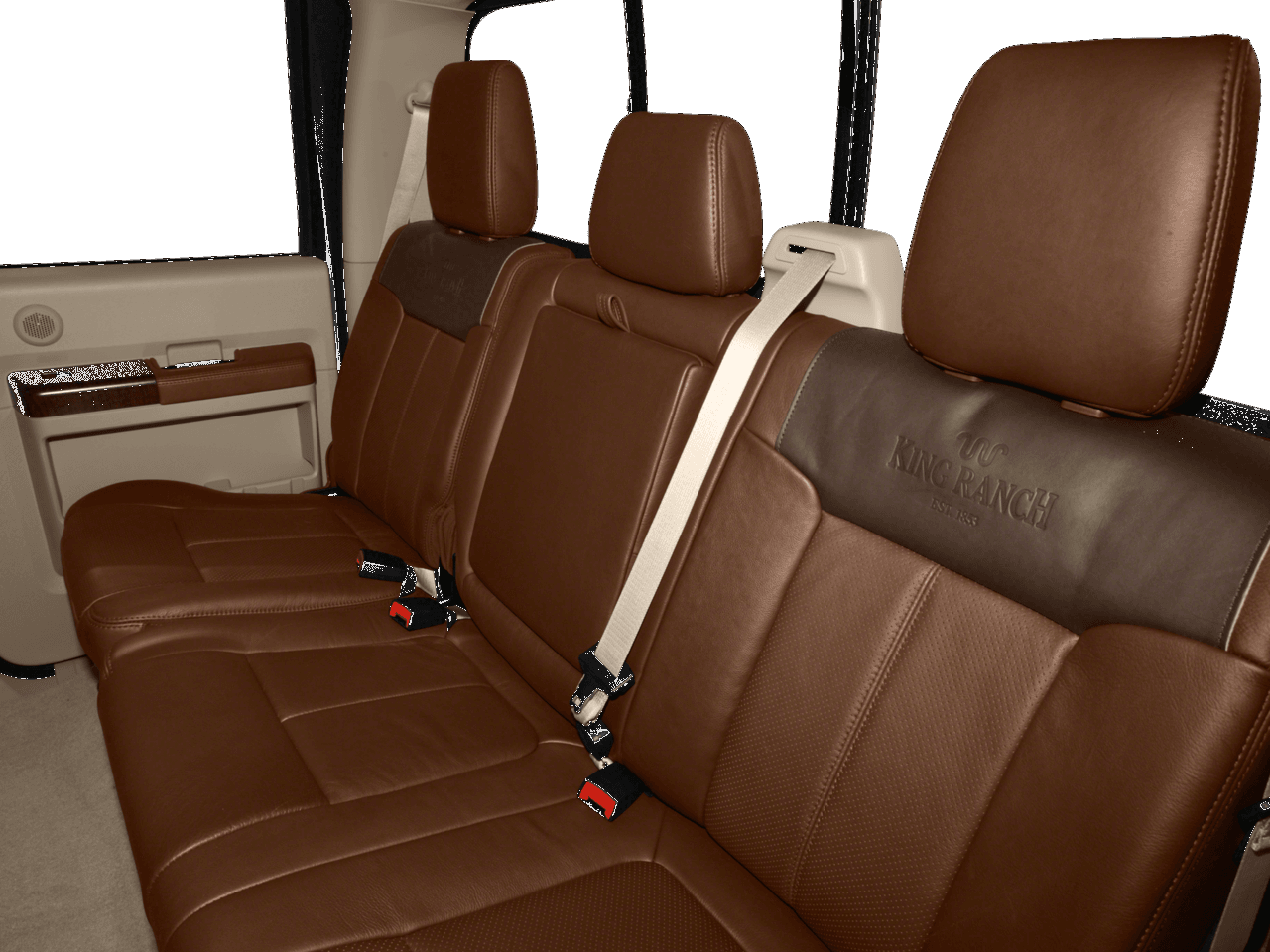 2016 Ford Super Duty F-350 DRW 2WD Crew Cab 172" King Ranch - Interior Rear seats