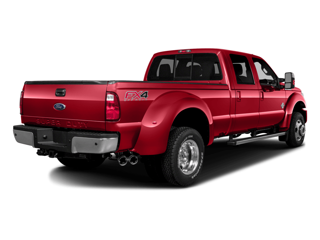 2016 Ford Super Duty F-350 DRW 4WD Crew Cab 172" XL - Rear 3/4, facing to the right