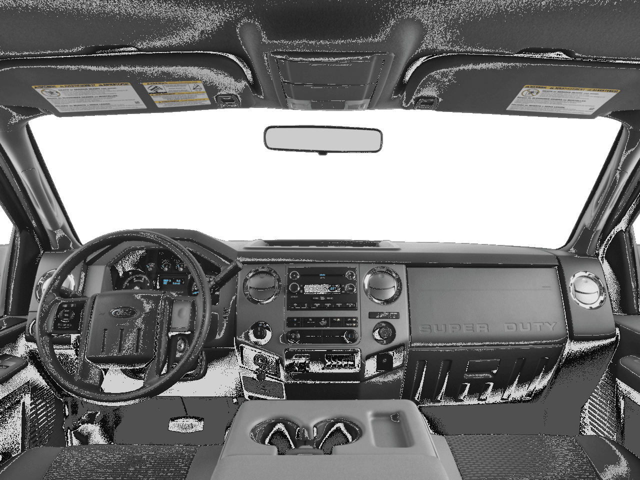 2016 Ford Super Duty F-350 SRW 2WD SuperCab 142" Lariat - Interior Full Dash Basic