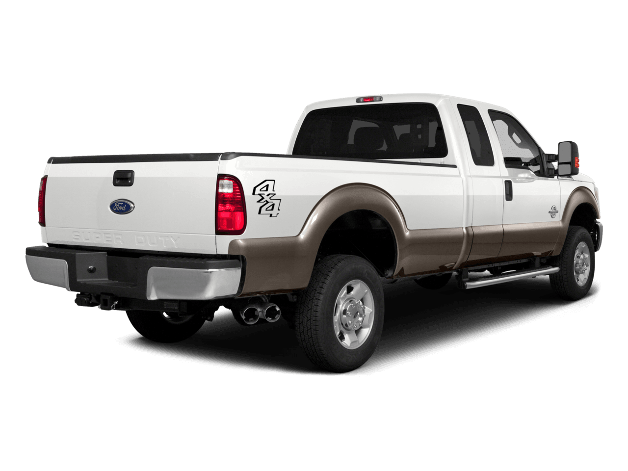 2016 Ford Super Duty F-350 SRW 2WD SuperCab 142" Lariat - Rear 3/4, facing to the right