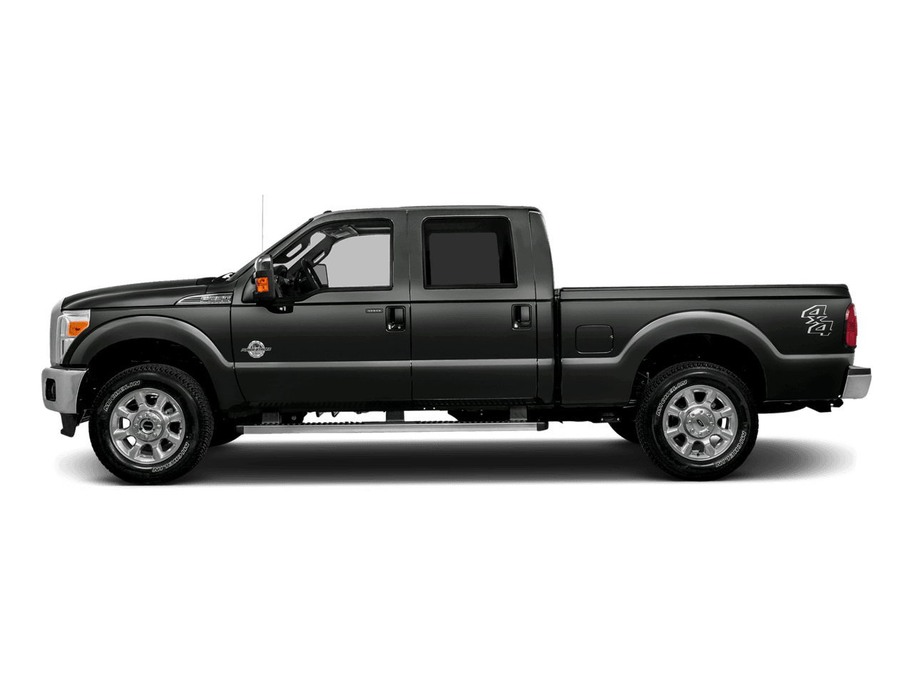 2016 Ford Super Duty F-250 SRW 4WD Crew Cab 172" Lariat - Profile, facing to the left